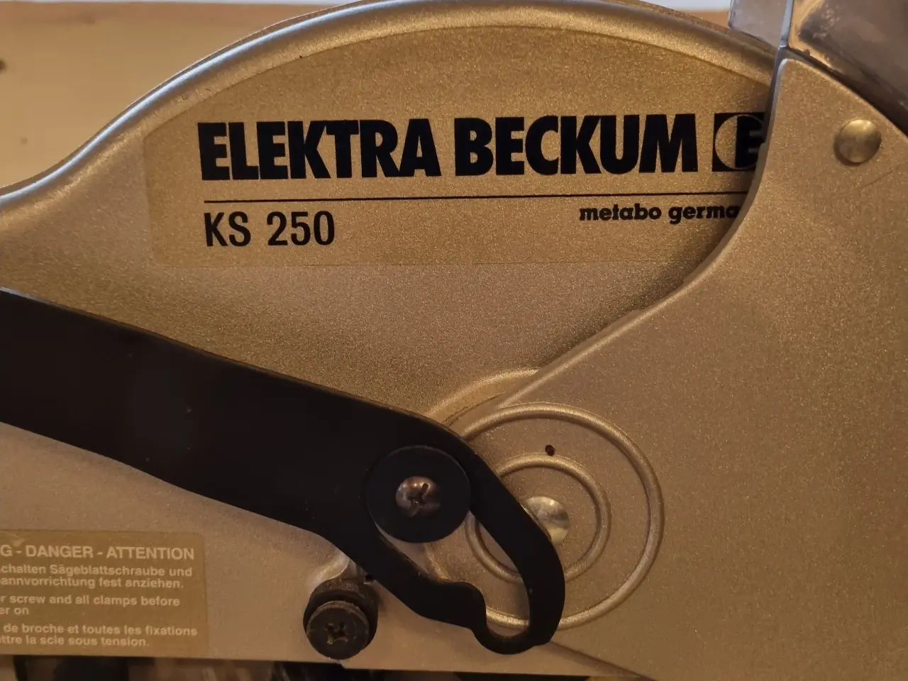 Billede 1 - Bordrundsav Elektra Beckum sælges