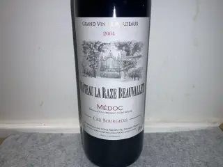 Château La Raze Beaulieu Médoc rødvin fra 2004
