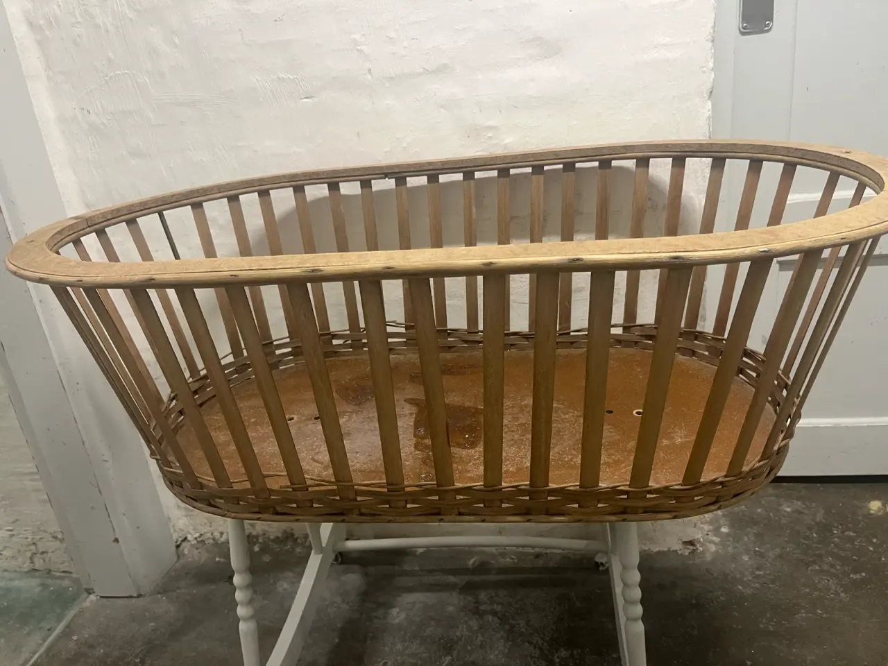 Billede 2 - Flot fransk vintage vugge på hjul