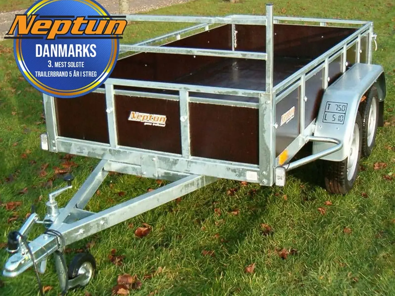 Billede 1 - Neptun trailer Trailwood 253-2 GN081