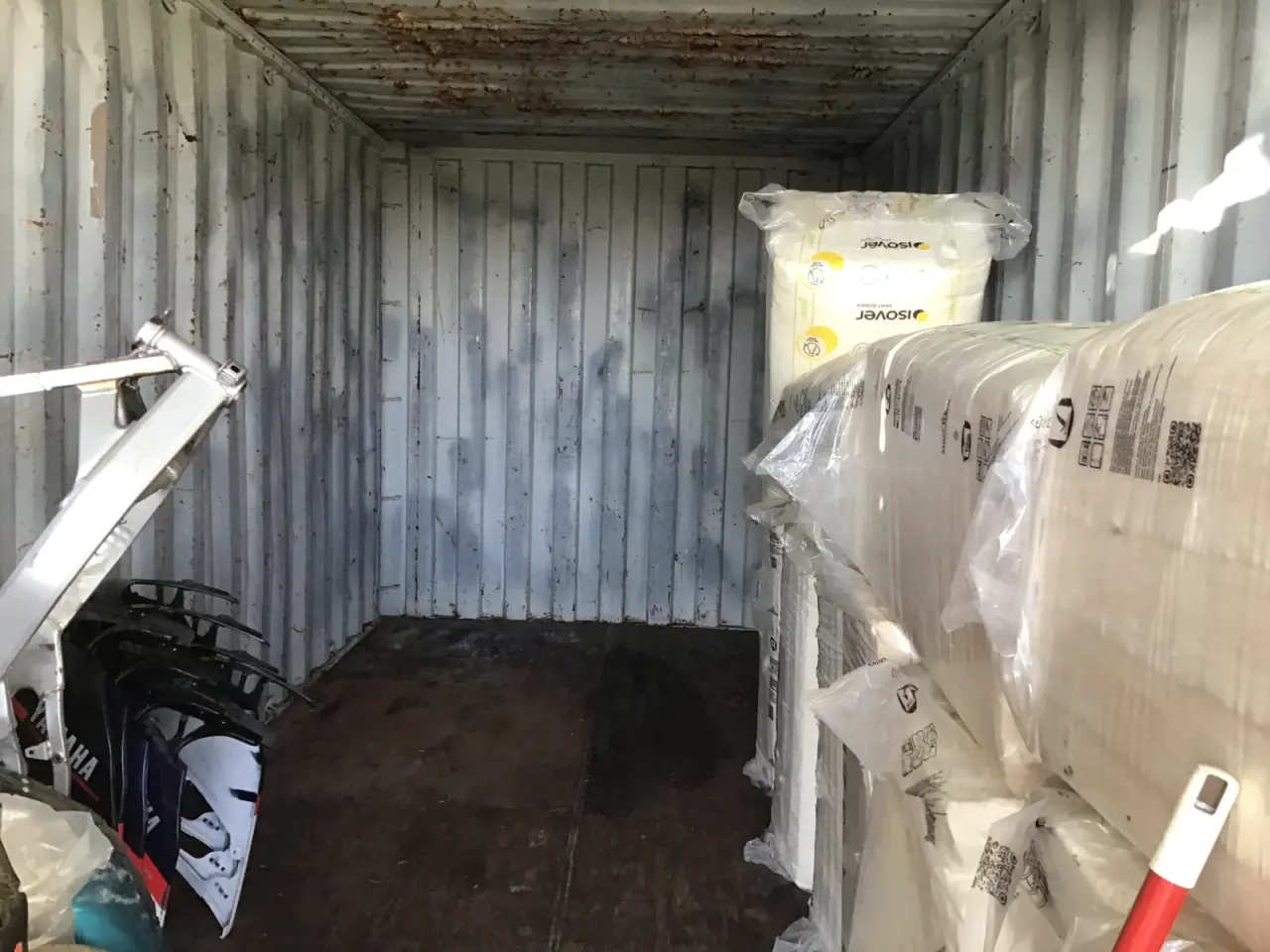 Billede 3 - 20 fods container med godkendt lås
