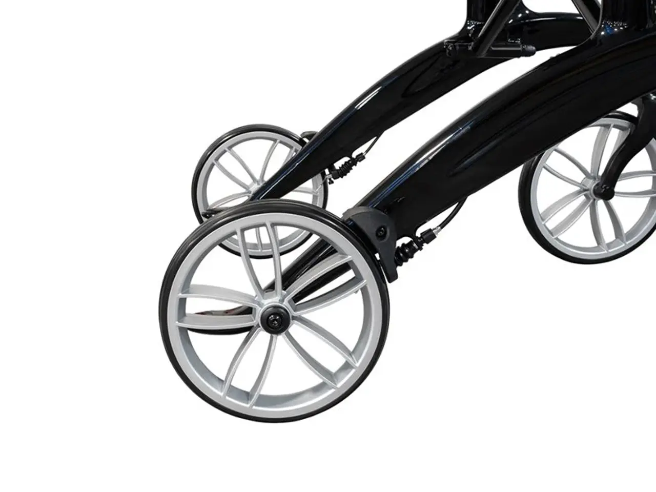 Billede 8 - Lindebjerg Rollator HF 350 letvægt - Sort
