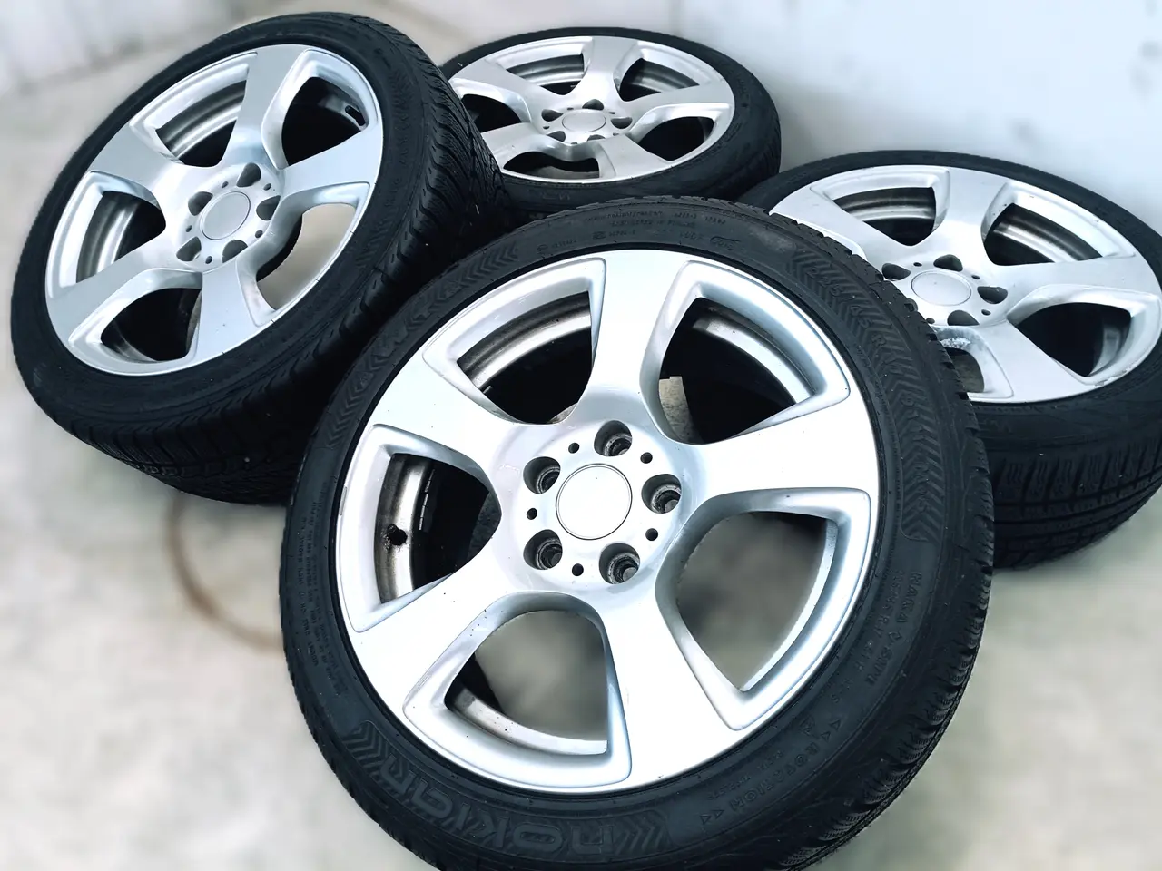 Billede 2 - 5x120 17" ET34 BMW E90/E91 vintersæt