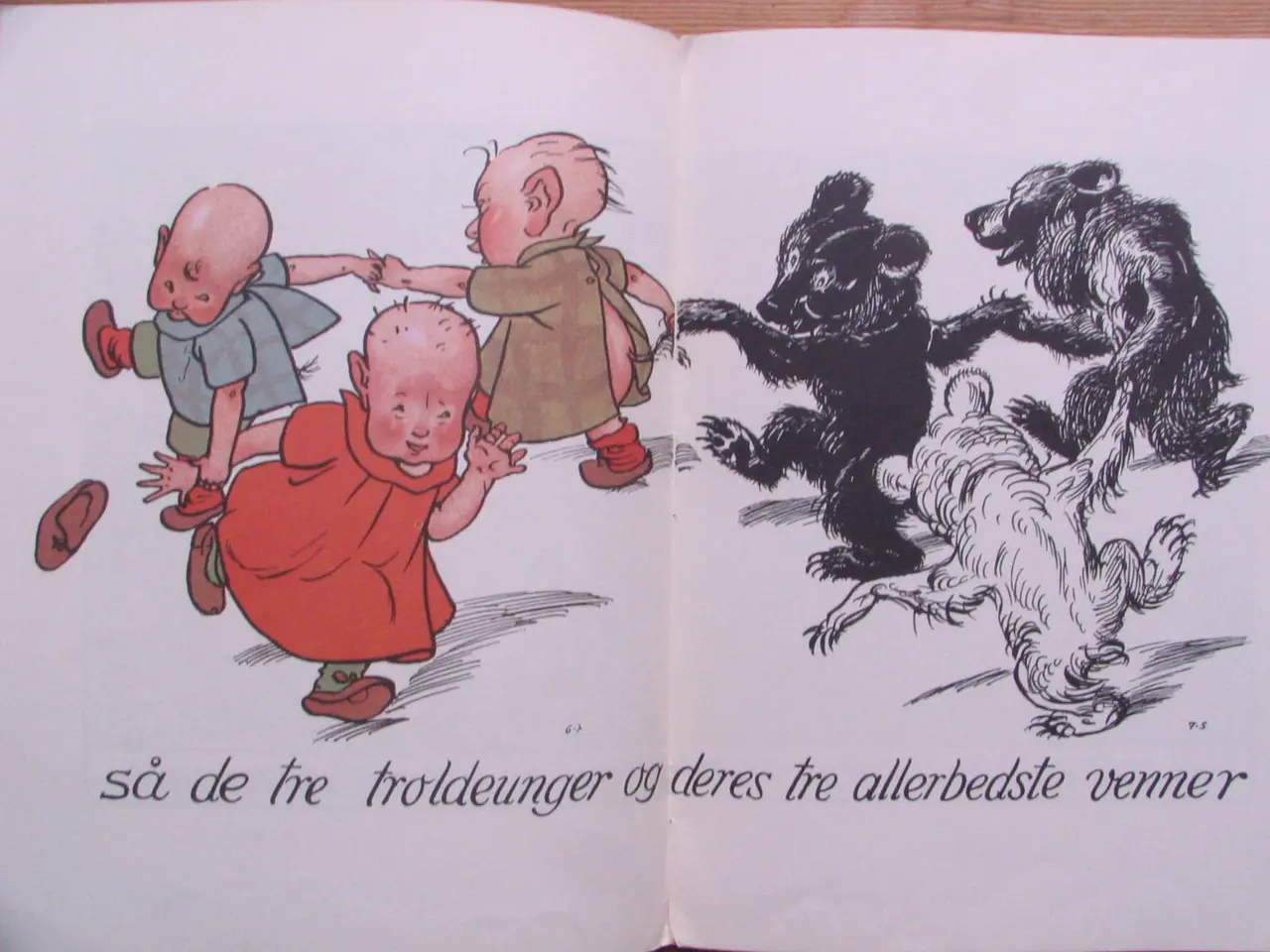 Billede 4 - Troldebogen, en af Moes Billedbøger