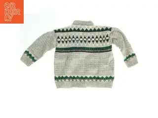 Strikket cardigan (str. Bryst, 30 cm. længde, 33 cm)
