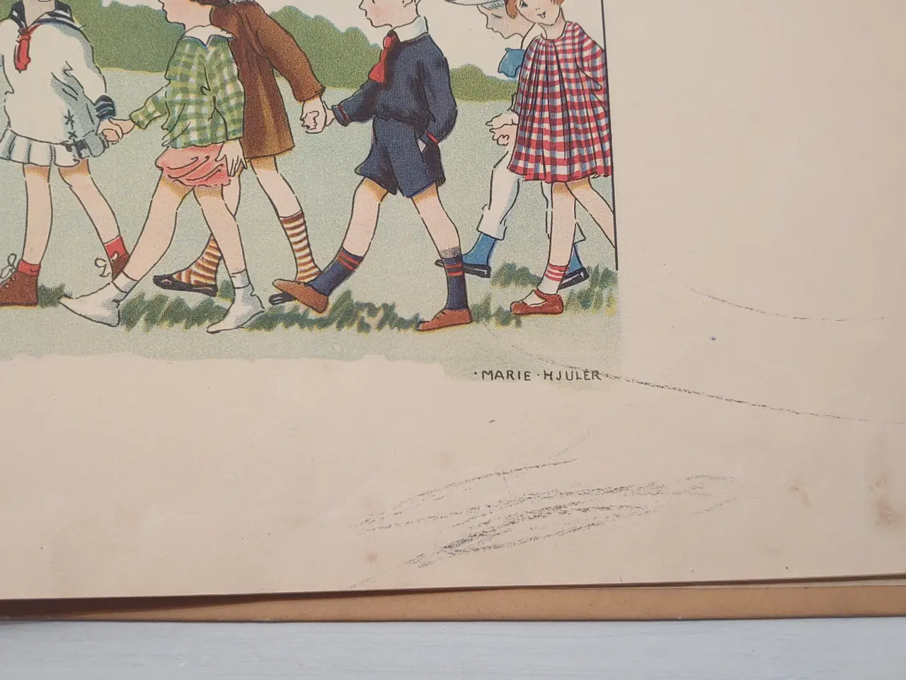 Billede 4 - Georg Kalker: Klokken. ill Marie Hjuler. ca 1940