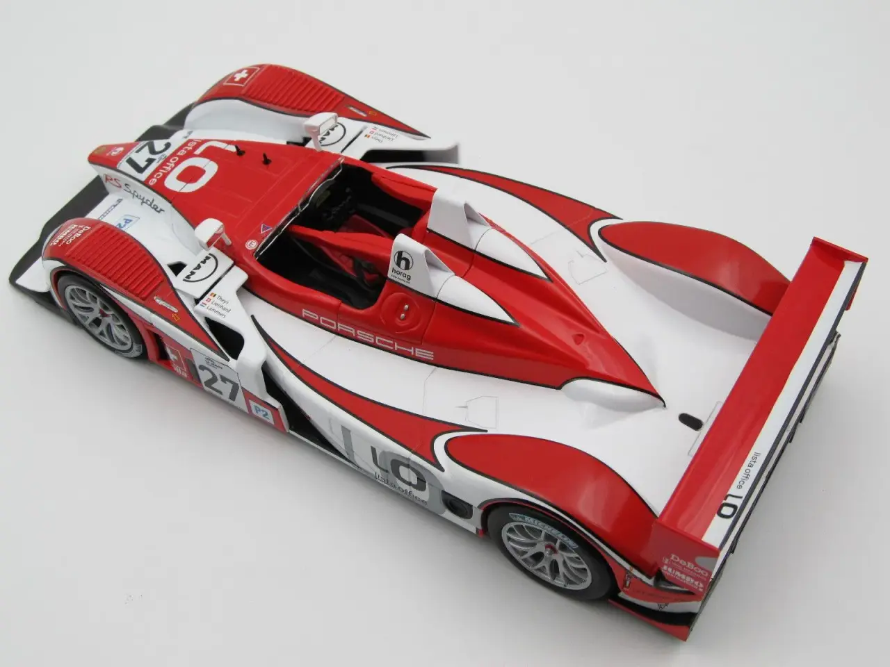 Billede 8 - 2008 Porsche RS Spyder Evo #6 ELMS "Horag" - 1:18