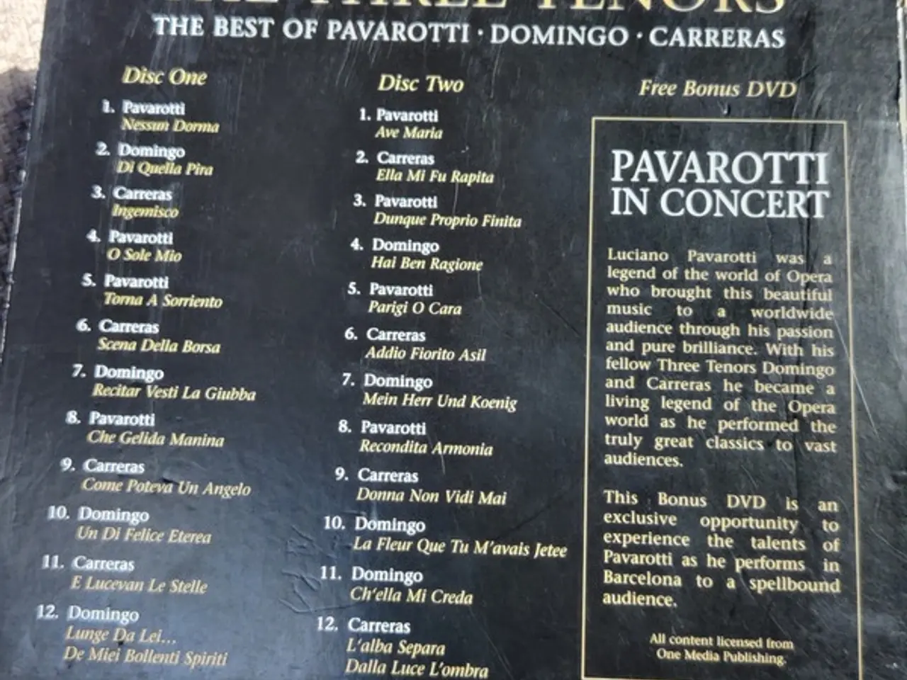 Billede 2 - Luciano Pavarotti – The Three Tenors The… – 2CD