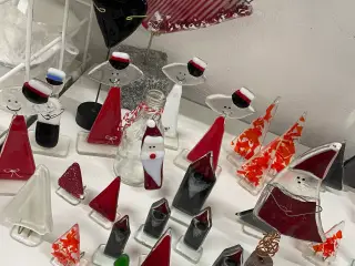 Glaskunst større parti.