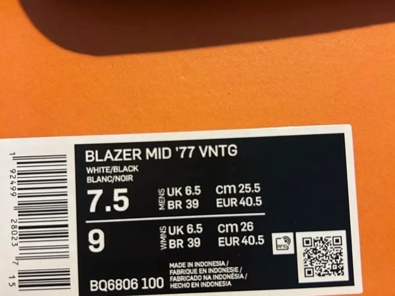 Billede 5 - Nike Blazer 77 mid - str 40,50