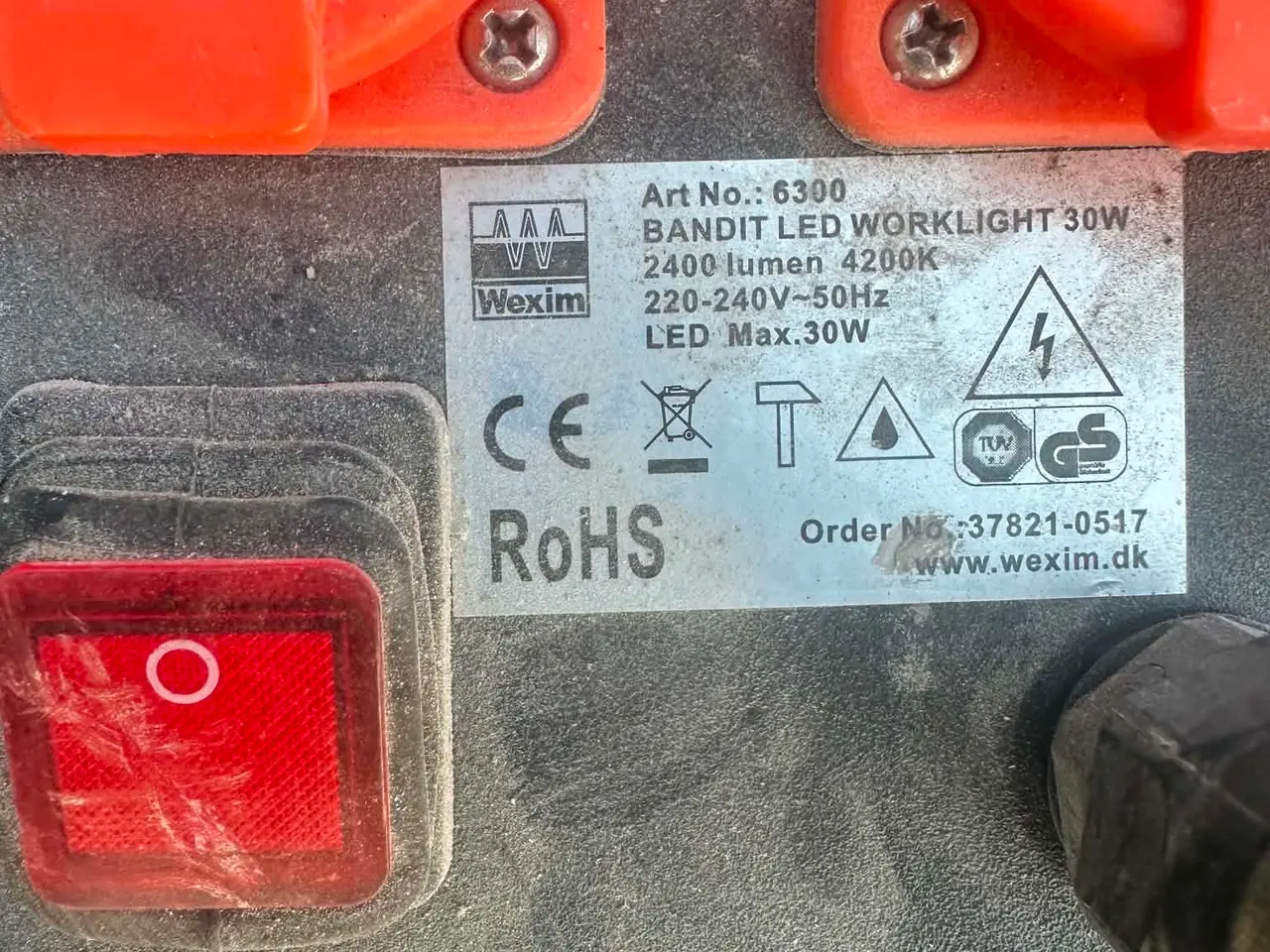 Billede 3 - Wexim arbejdslampe 30w