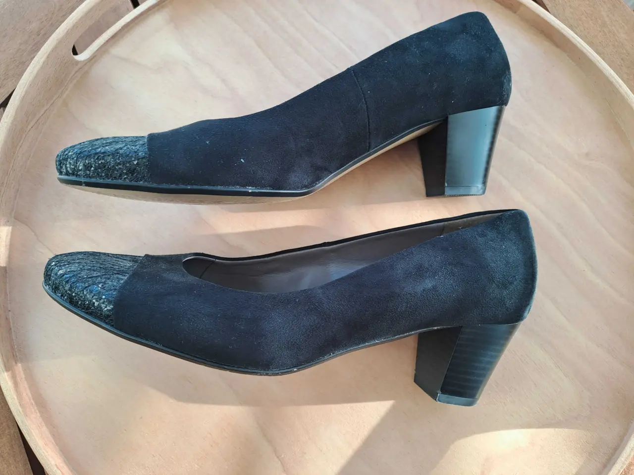 Billede 2 - Sorte heels - str 6,5