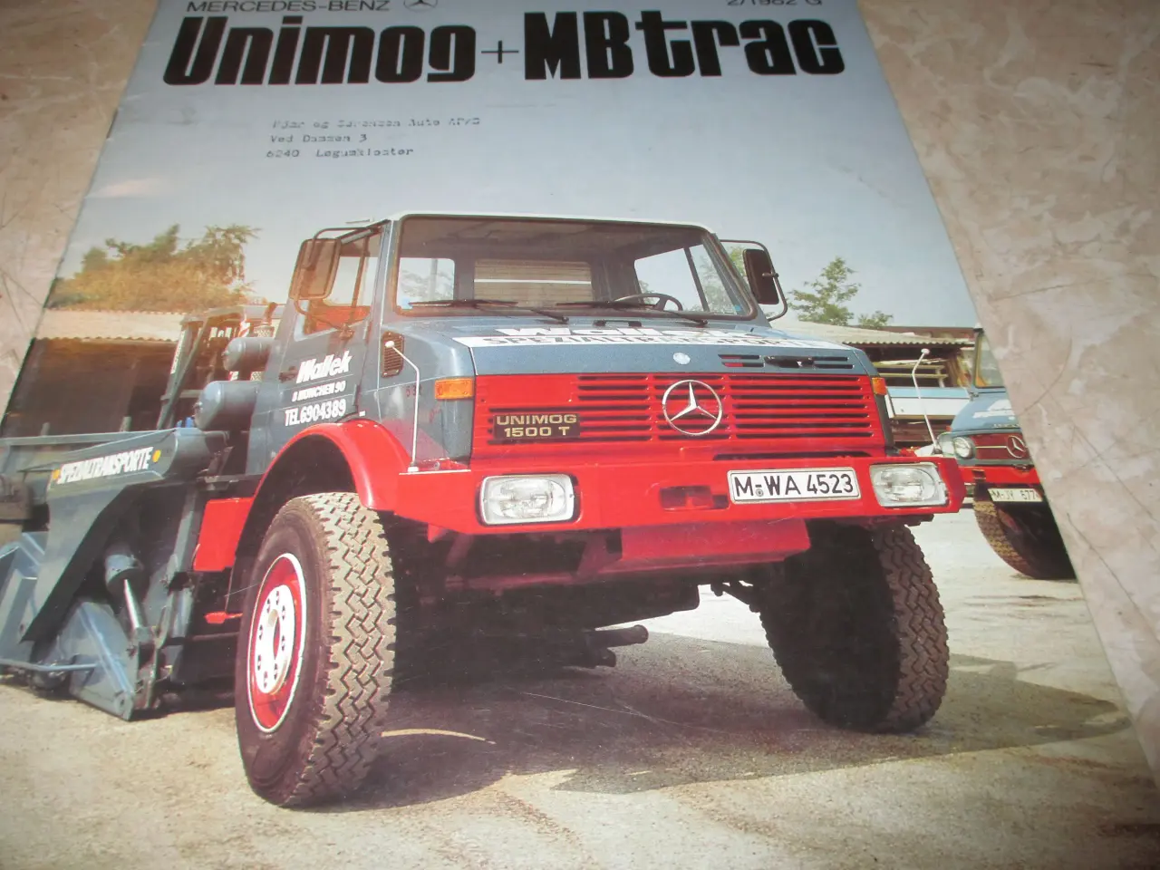 Billede 1 - Mercedes Unimog+ MB trac brochure