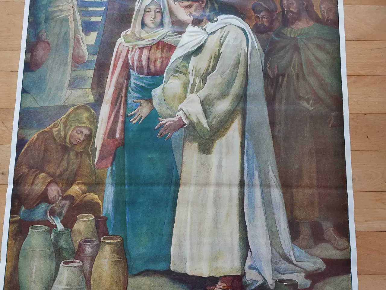 Billede 8 - Plakat Billede af Jesus og andre mensker 