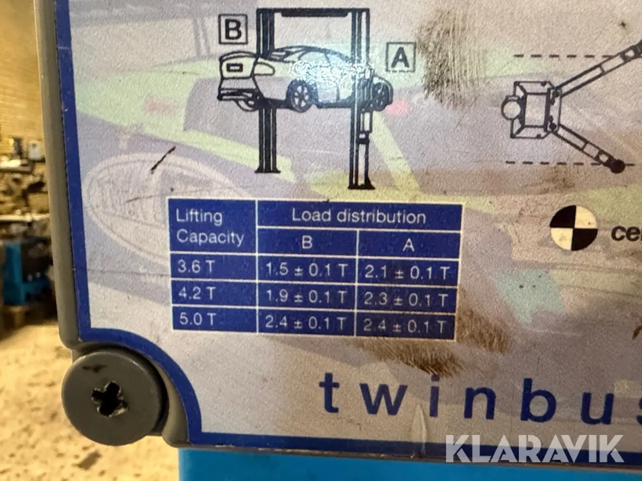 Billede 9 - Tosøjlelift Twin Busch TW242PE4.3s