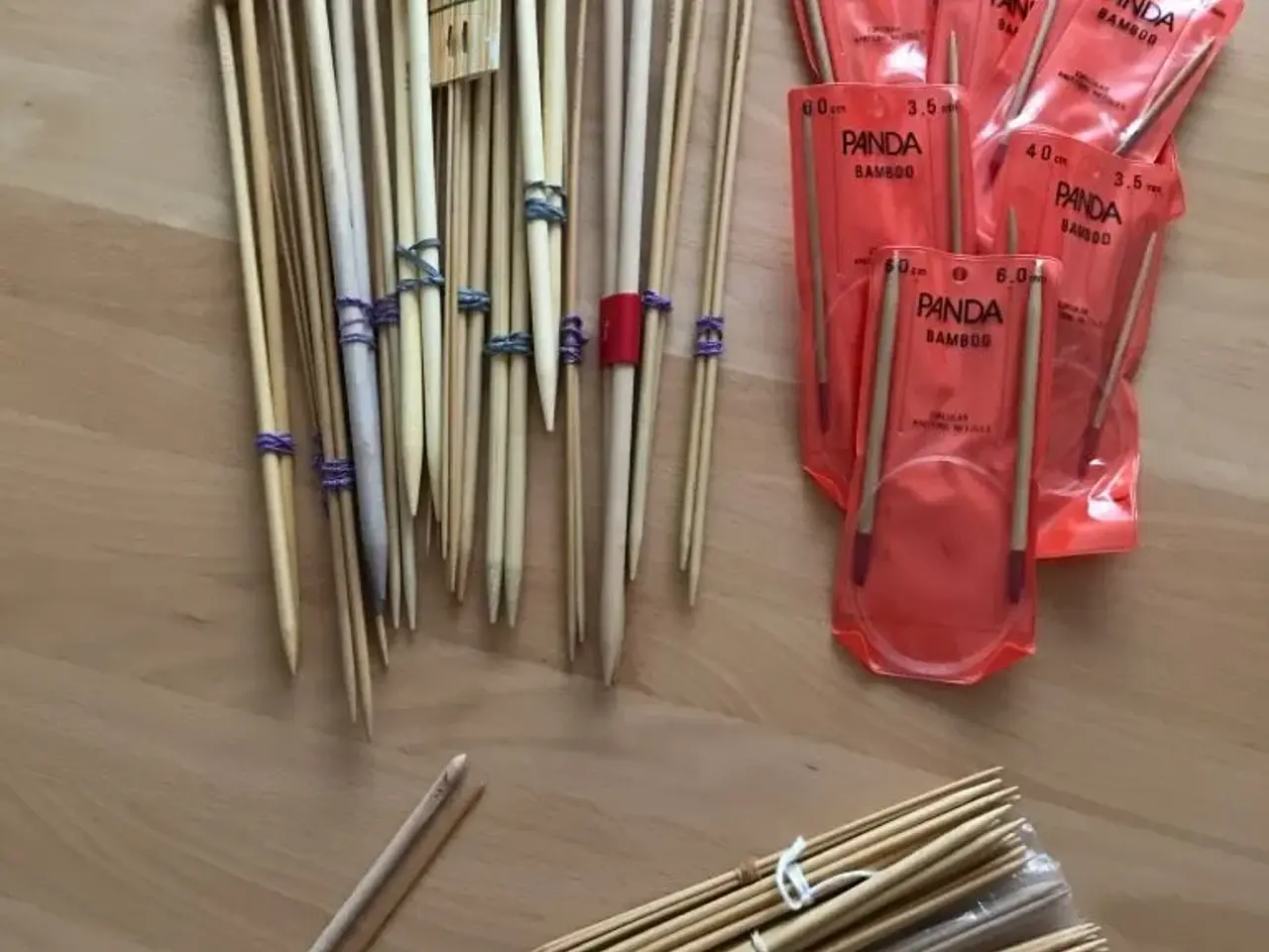 Billede 1 - Strikkepinde Bambus