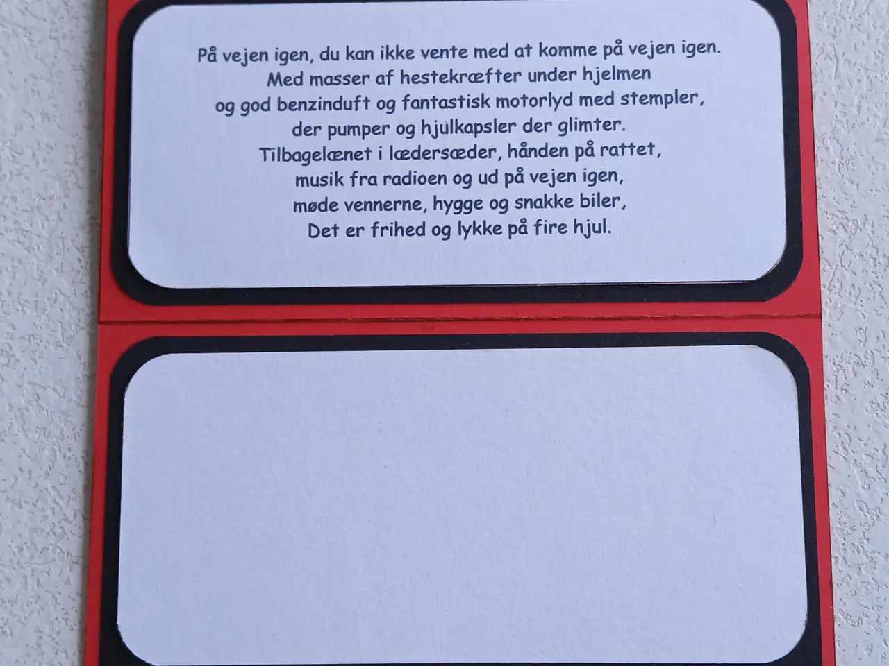 Billede 9 - Fødselsdagskort med klassiske biler sælges