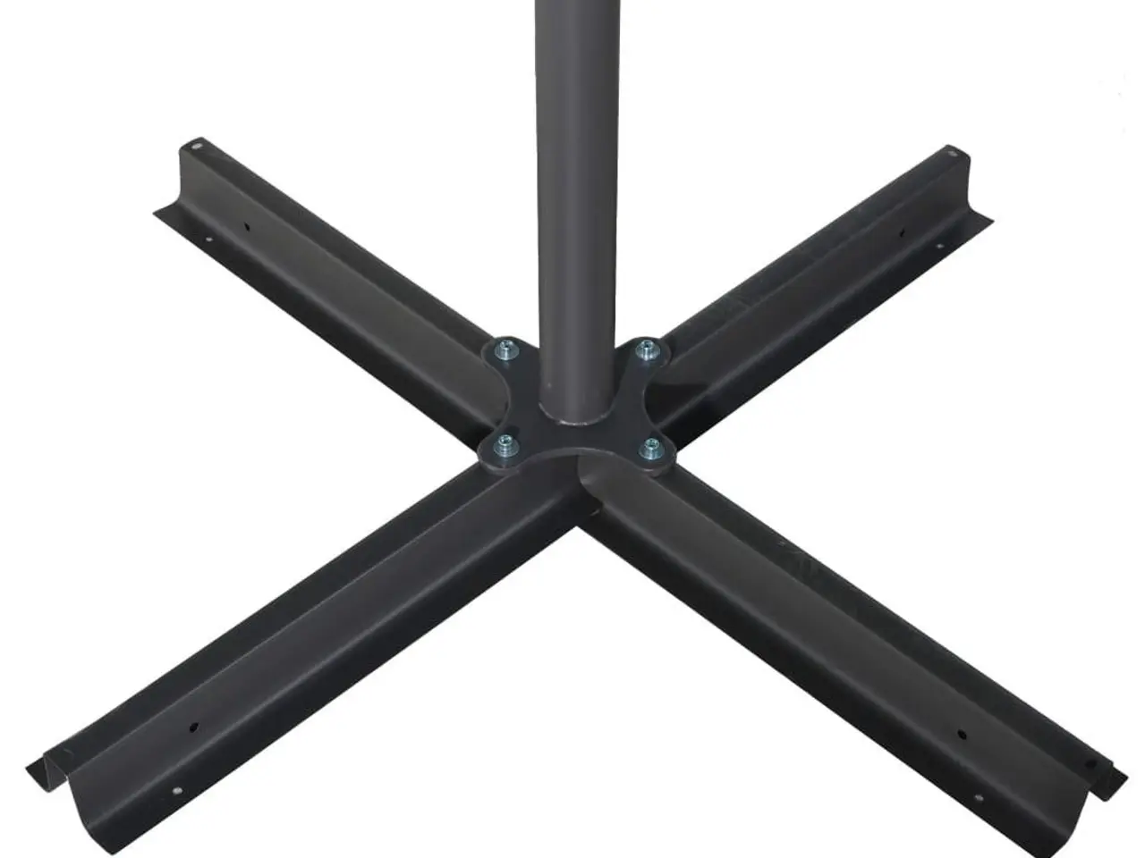 Billede 5 - Haveparasol med aluminiumstang 500 cm sort