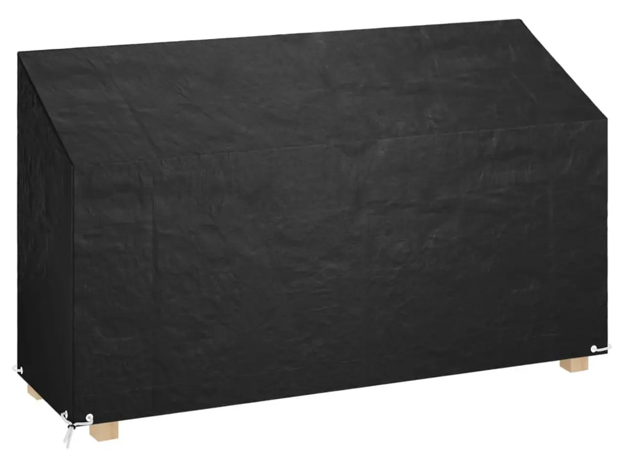 Billede 1 - Overtræk til havebænk 210 x 70 x 70/88 cm - sort