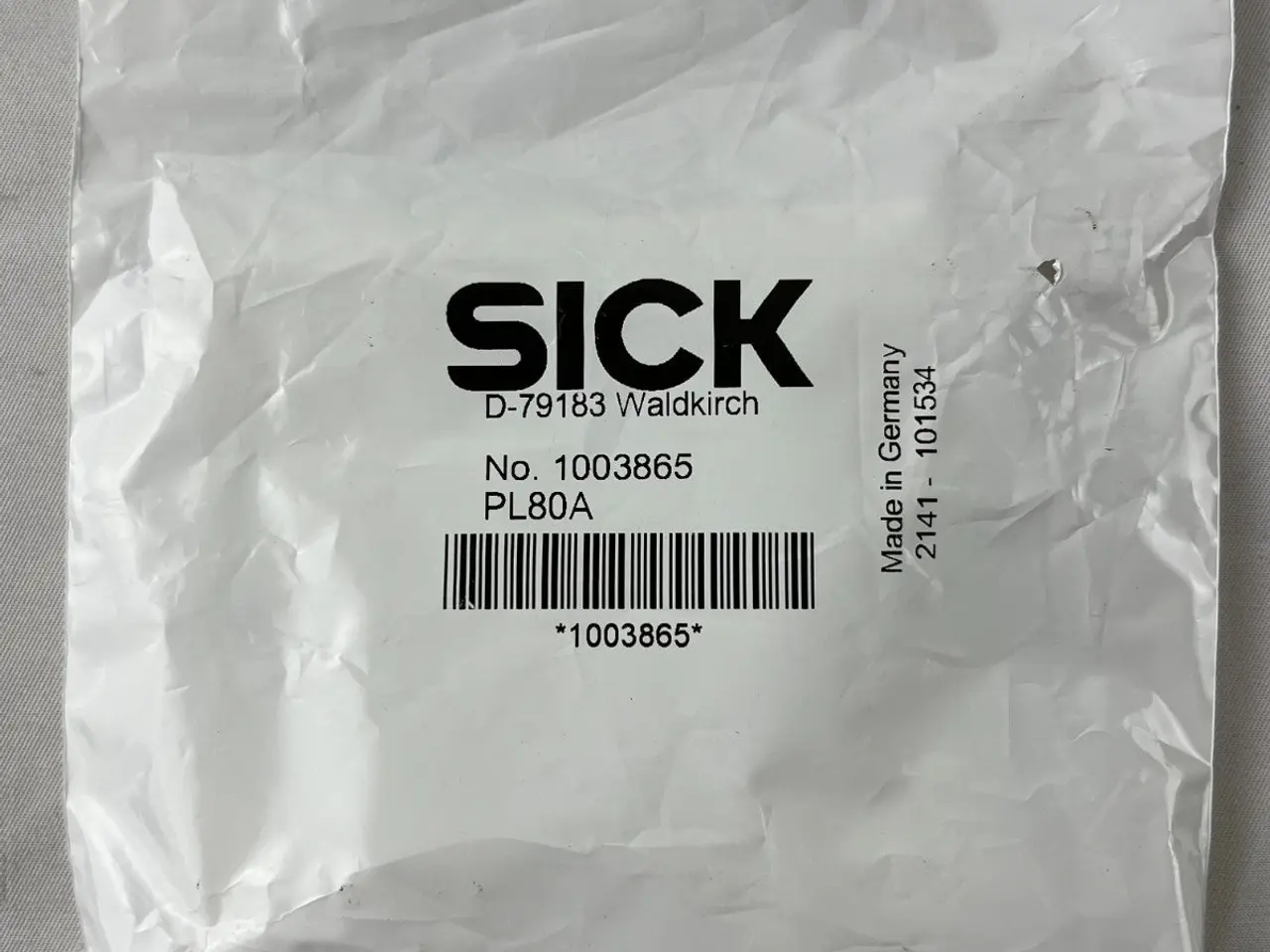 Billede 3 - SICK PL80A Reflector 80x80mm Square Photoelectric