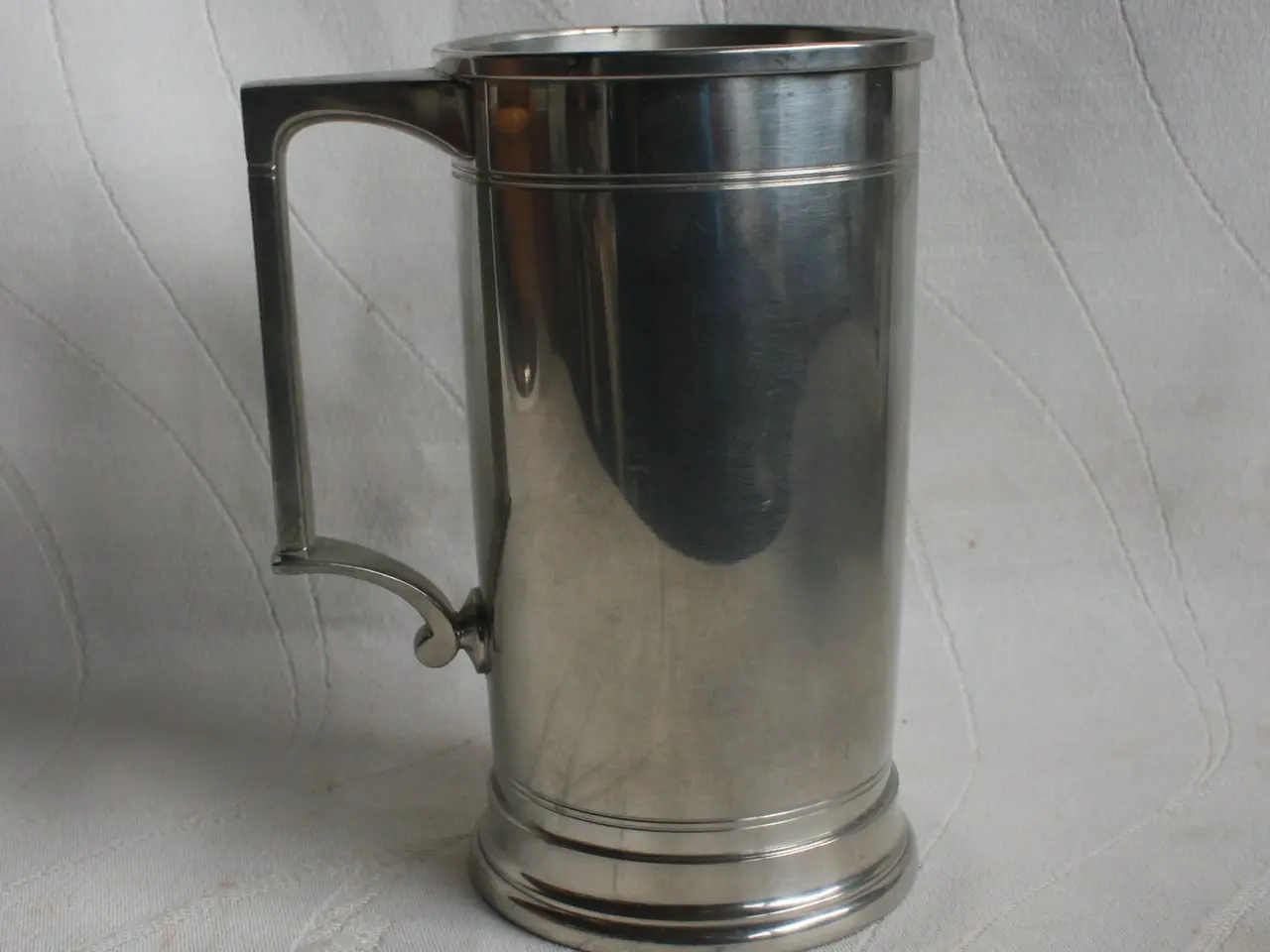 Billede 2 - Ølkrus af tin