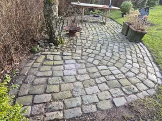 Brosten belægningssten grå