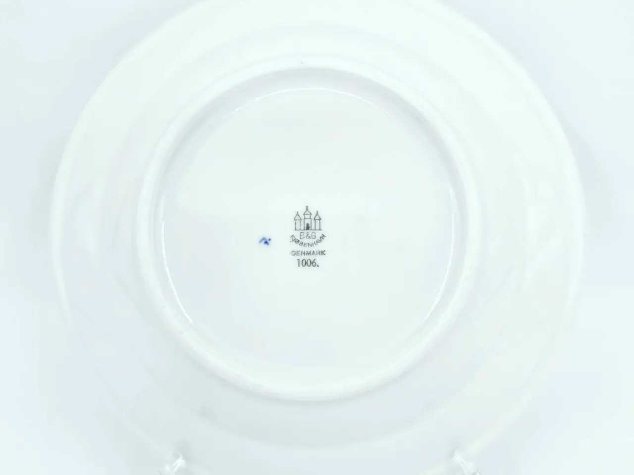 Billede 11 - Musselmalet stor Dyb Hotelporcelæn Tallerken
