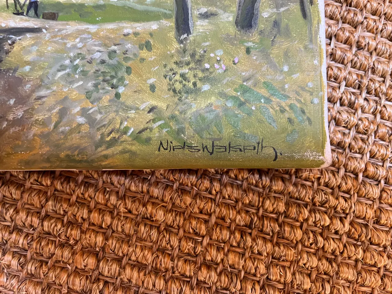Billede 2 - Niels Walseth maleri 30 x40 cm