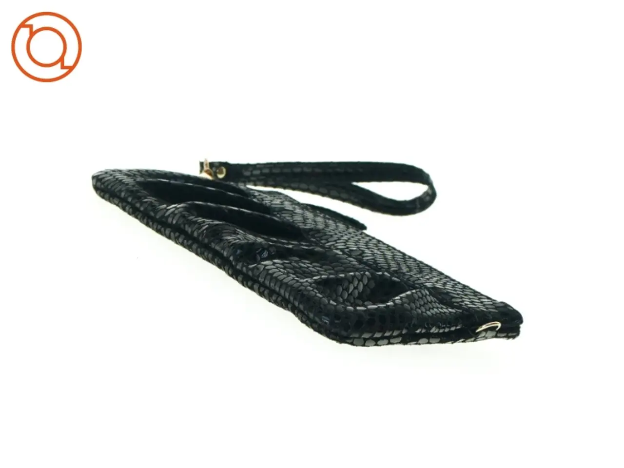 Billede 3 - Clutch Kroko Taske fra Satinni (str. 20 x 12 cm)