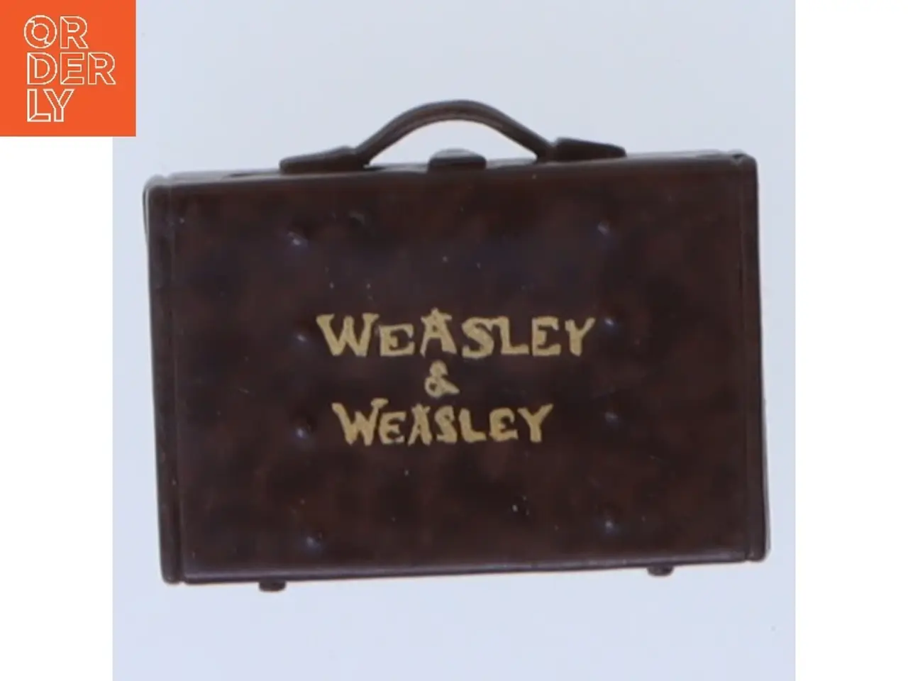 Billede 1 - Miniature kuffert med Weasley & Weasley (str. 3x2 cm)