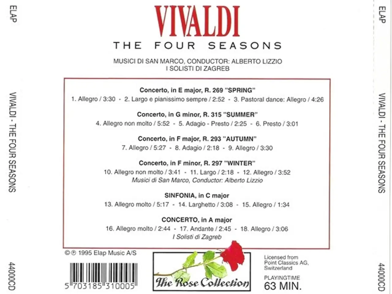 Billede 2 - Vivaldi* – The Four Seasons – CD