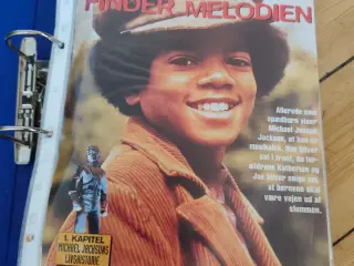 Stort Ringbind med Michael Jackson 