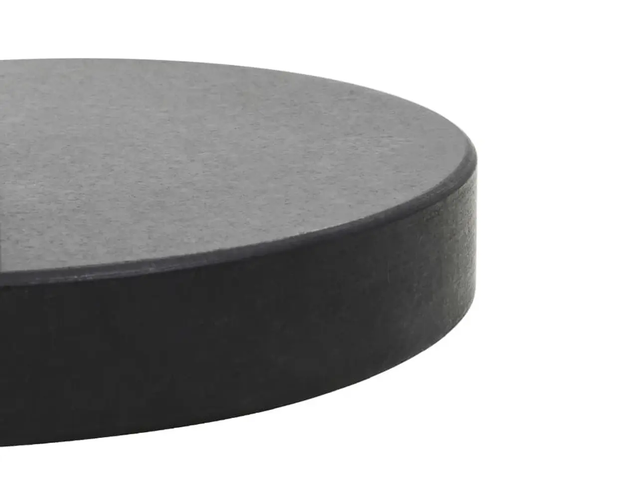 Billede 5 - Parasolfod i granit 30 kg - rund, sort
