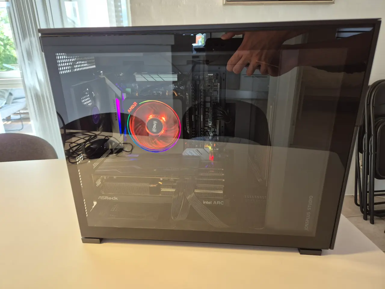 Billede 4 - Ryzen 5 ARC A750 Gaming PC med Skærm og Tilbehør
