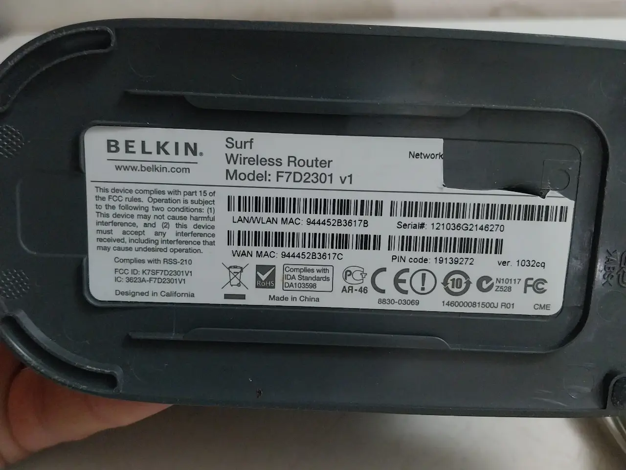 Billede 7 - Belkin router