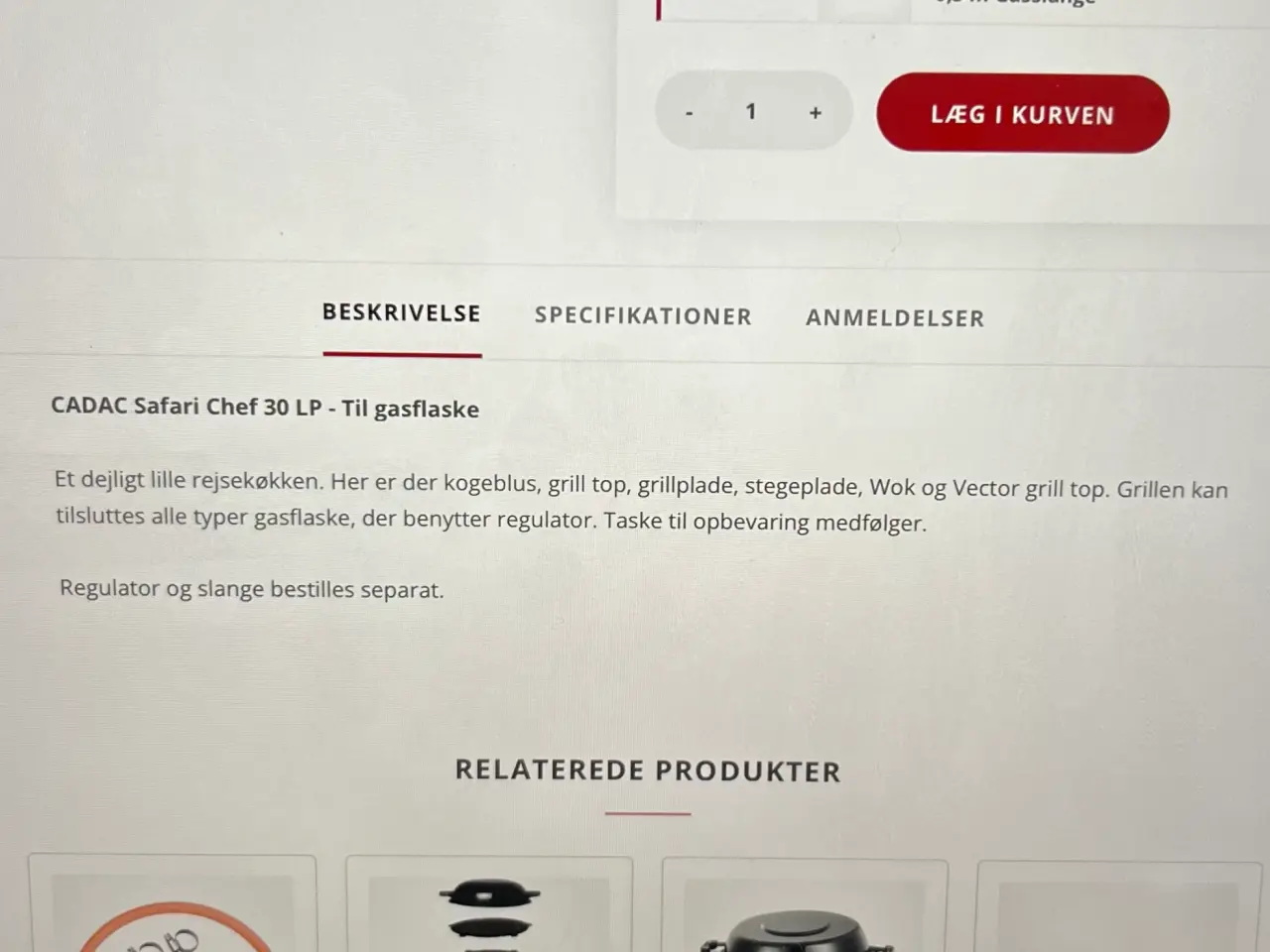 Billede 4 - Cadac Safari Chef gril