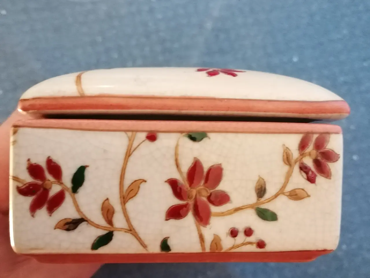 Billede 3 - Smukt G&C Porcelæns Smykkeskrin