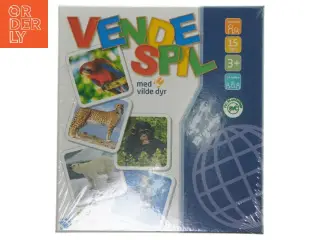 Vendespil med vilde dyr (str. 20x22 cm)