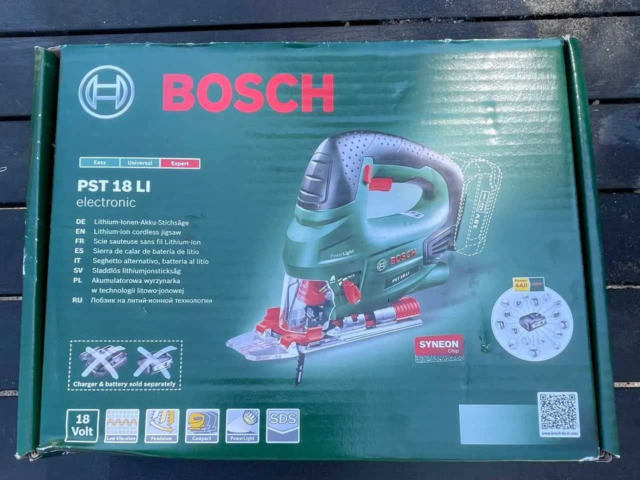 Billede 1 -  Bosch PST 18 LI stiksav.