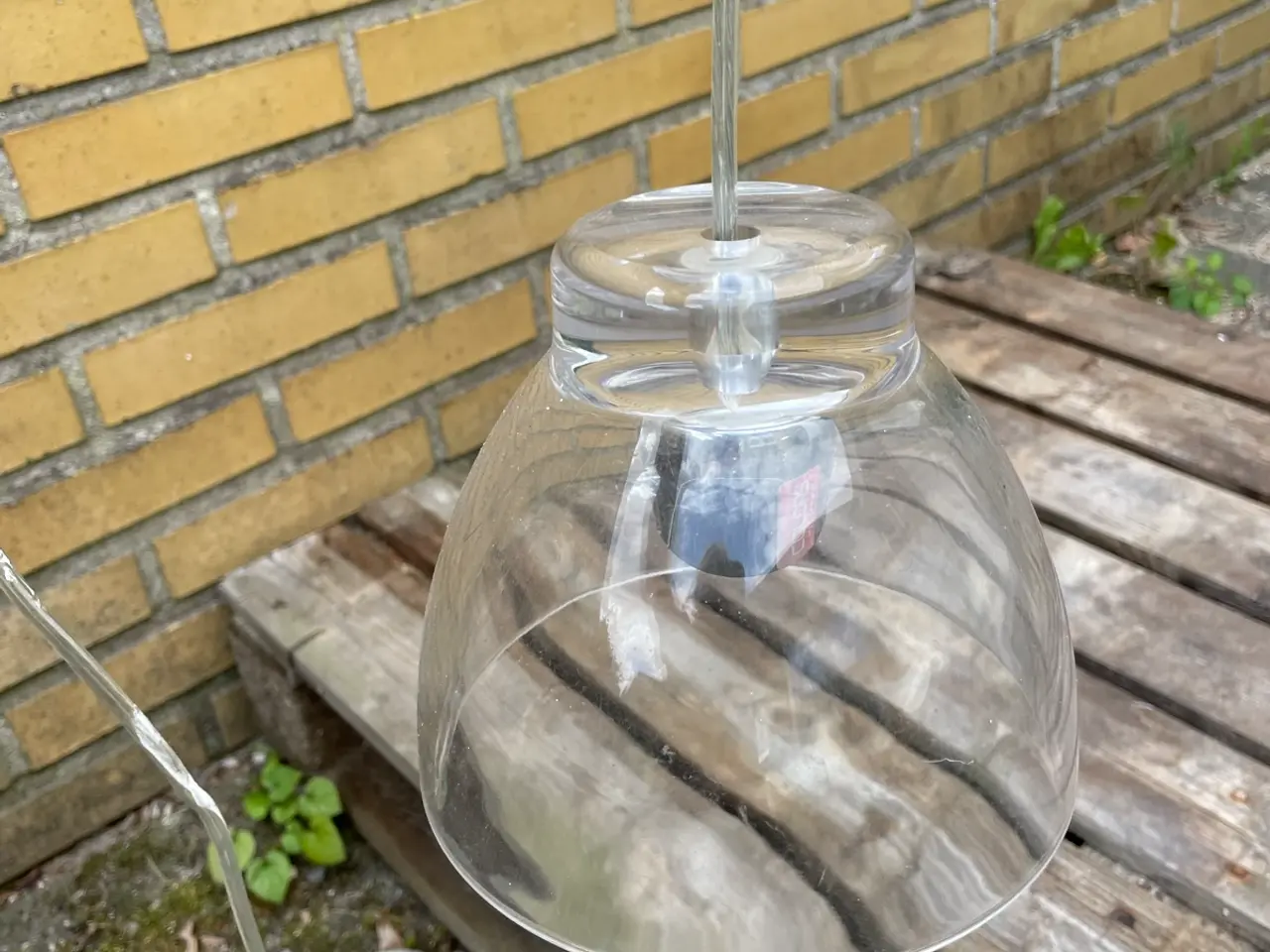 Billede 1 - Loftlampe klar plast