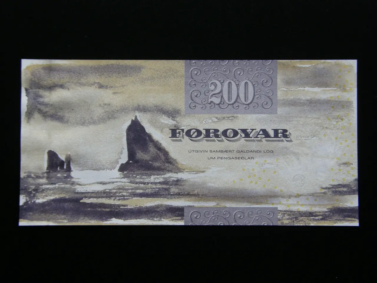Billede 2 - Færøerne 200 Krónur 2003 P26 Unc.