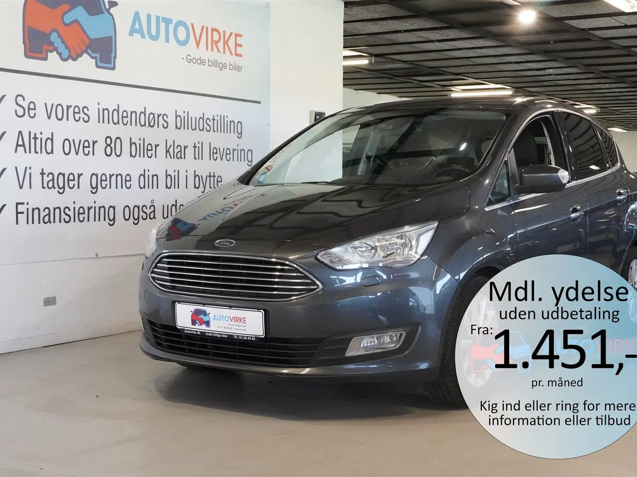 Billede 1 - Ford C-MAX 1,0 EcoBoost Titanium Plus Start/Stop 125HK 6g