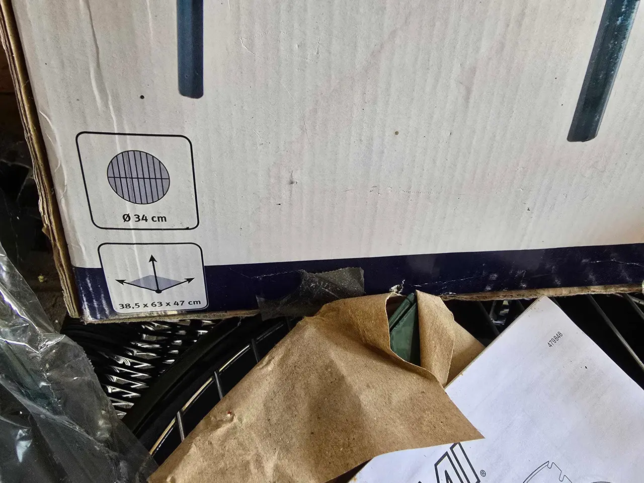 Billede 2 - Lille let handy grill 