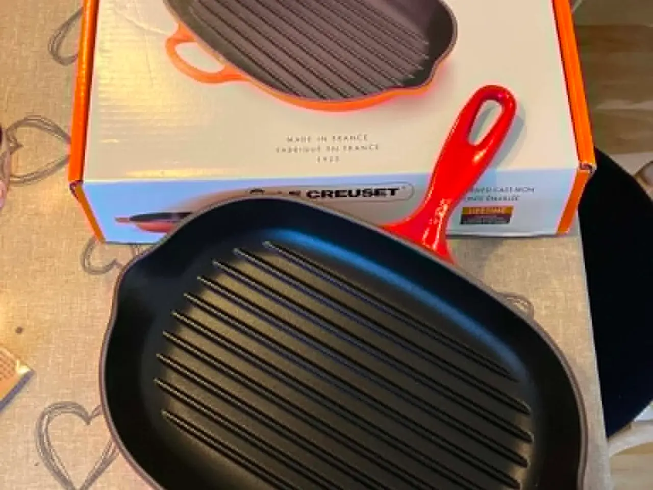 Billede 1 - Le Creuset Oval Stege/Grill pande 32 cm    