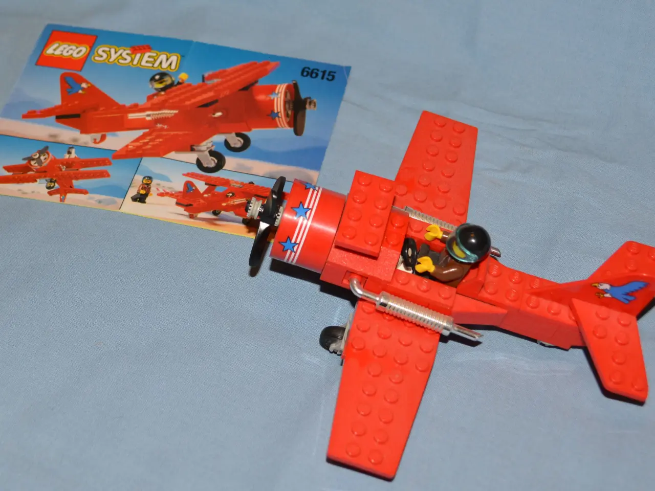 Billede 2 - Lego 6615: FLYVEMASKINE, Eagle Stunt