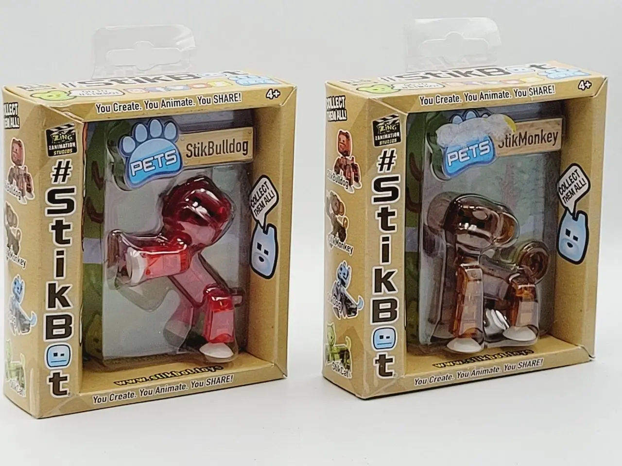 Billede 2 - ⭐️· 4 stk. Stikbots - Perfekt til stop-motion anim