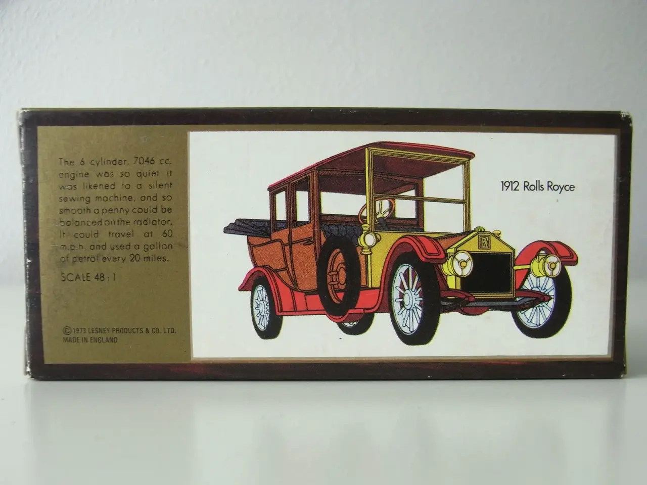 Billede 4 - Rolls Royse 1912 Y7 "Matchbox"- bil