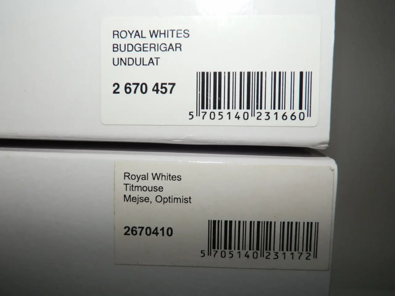 Billede 9 - Ny Royal Whites Mejse figur i æske.