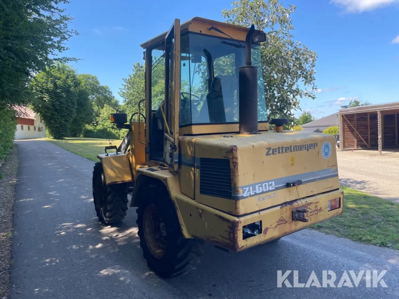 Billede 7 - Gummiged Zettelmeyer ZL602-C med gafler