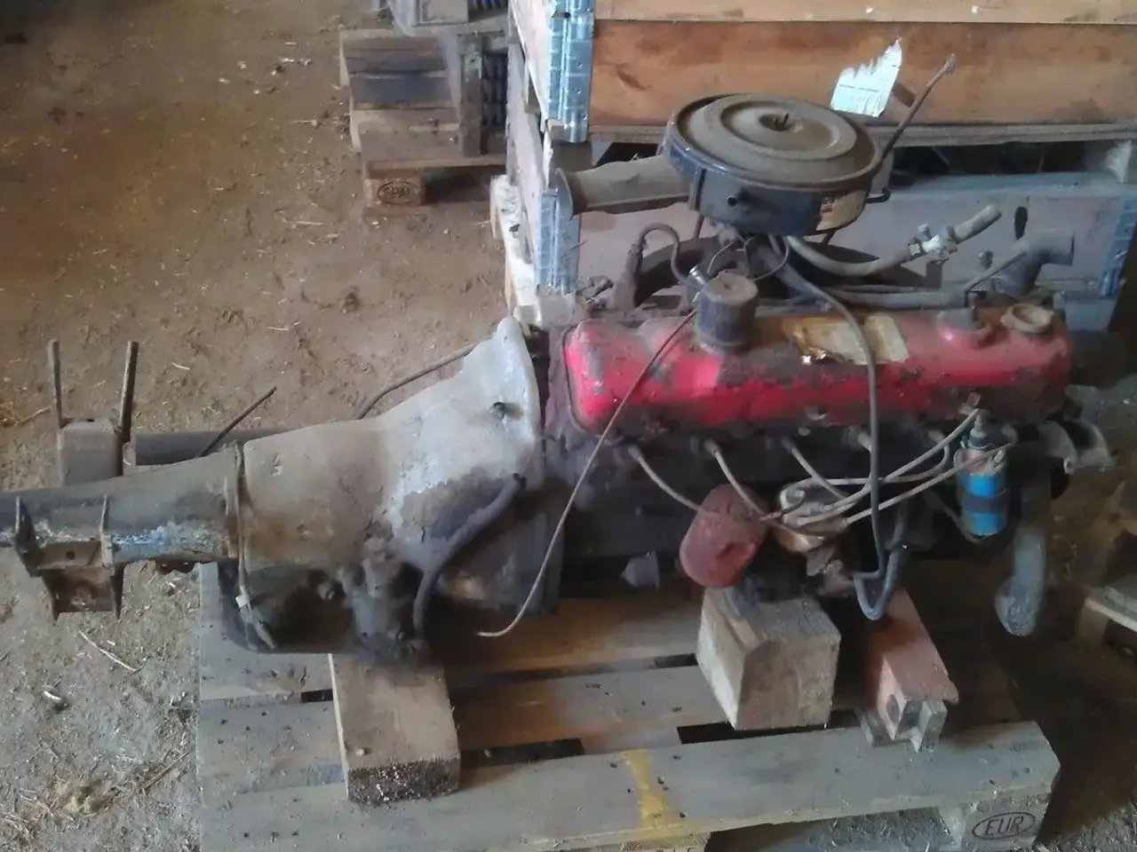 Billede 2 - Motor og gearkase, dodge tradesmann